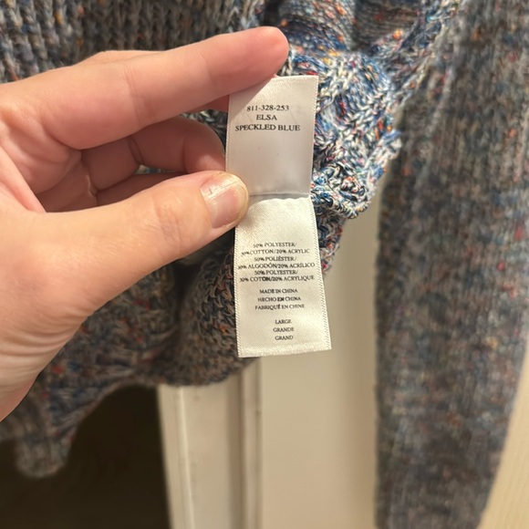 Rails Elsa speckled blue sweater - Picture 5 of 6